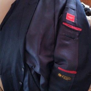 Samuelsohn Loro Piana extreme suit jacket double vent